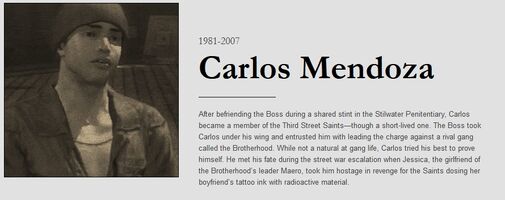 Carlos obituary with dates