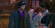 Pierce with Shaundi and Playa in Saints Row: The Third