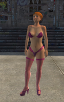 Stripper - White - bikini - character model in Saints Row