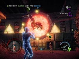 Ending the clones by throwing them back into the Source