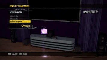 Penthouse Loft - Crib Customization - Home Theater - 50 inch plasma