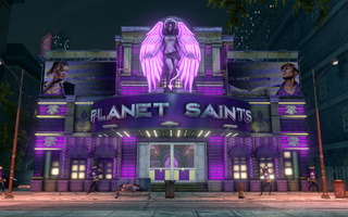 Planet saints in sunset park exterior