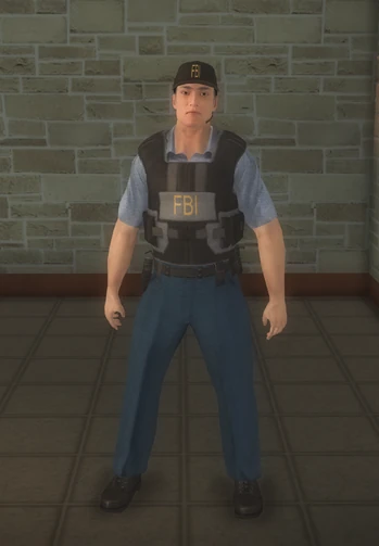 FBI - Asian - character model in Saints Row 2