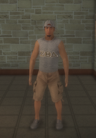 Young male generic 3 - black hat - character model in Saints Row 2