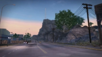 View from Apartment District in Saints Row 2