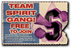 Gang Customization in Saints Row 2 - College gang unlock coupon