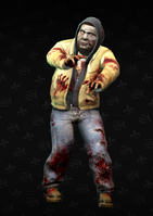 Zombie 02 - Clinton - character model in Saints Row The Third