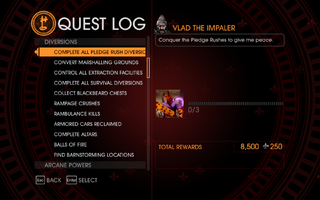 Gat out of Hell Challenge - Complete All Pledge Rush Diversions