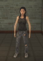 Junky - asian female - character model in Saints Row 2