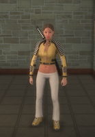 Ronin - female soldier - white - character model in Saints Row 2