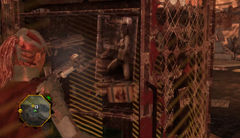 Shaundi poster in Weapon Locker in Red Faction Guerilla Demons of the Badlands DLC