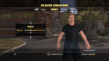 Player Customisation in Saints Row - Body