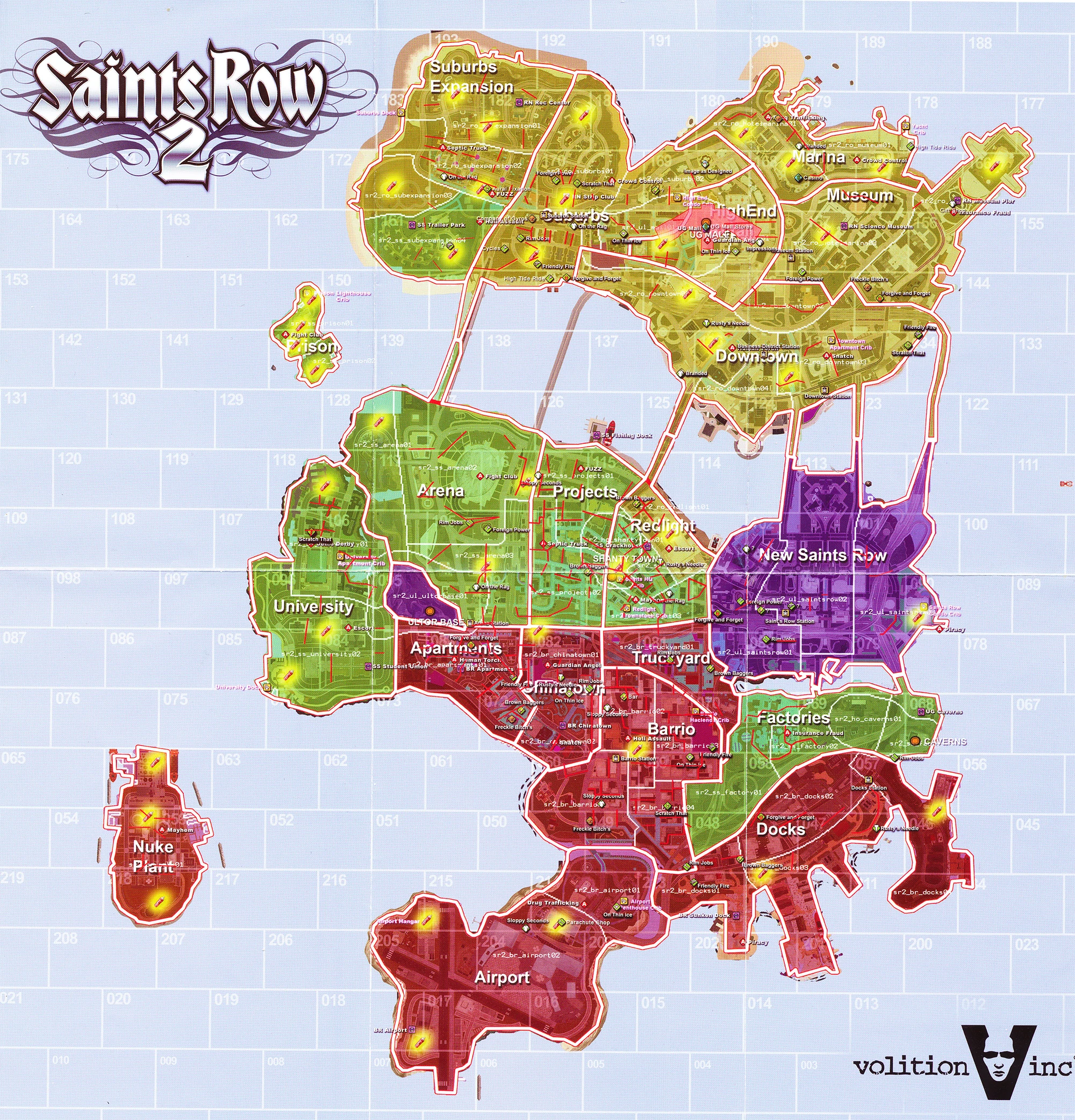 Saints Row 2 Map Saints Row 2 Stilwater Beta Map | Saints Row Wiki | Fandom
