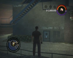 Door, leading inside the Lighthouse