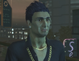 Sykes in Escort cutscene in Saints Row 2