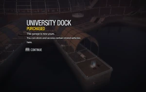 University Dock purchased