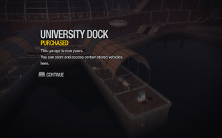 University Dock purchased