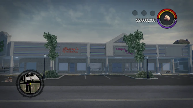 No Lik-a-Chik building in Saints Row 2