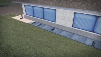 A few Bums asleep in  ( District) in Saints Row 2