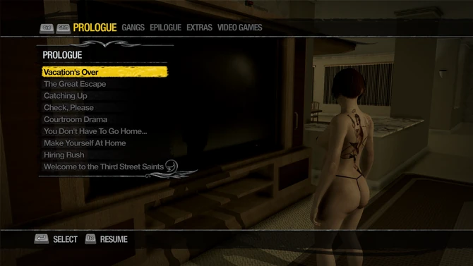 Saints Row Mega Condo - Television