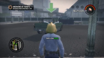 Weekend at Tera's - objective - get in the truck