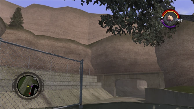 View of tunnel in Saints Row