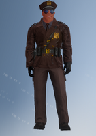 Cop - motorcycle - Mayweather - character model in Saints Row IV