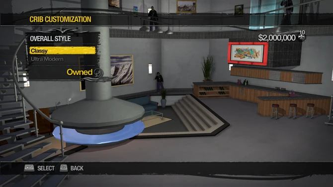 Hotel Penthouse - Crib Customization - Overall Style - Classy