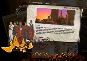 Saints Row promo website - Los Carnales Turf