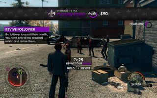 Survival 1 completed in Saints Row The Third