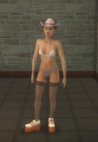 Stripper female - asian Casual - character model in Saints Row 2