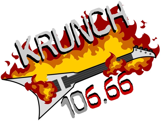 The Krunch 106.66 logo