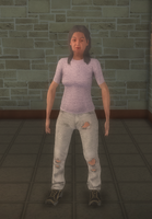 bum - white female generic - character model in Saints Row 2