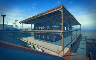 Centennial Beach in Saints Row 2 - building