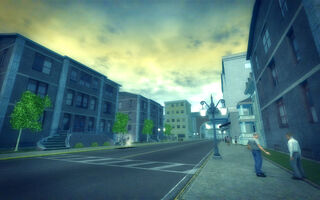 Harrowgate in Saints Row 2 - street