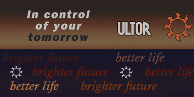 Ultor scrolling signs