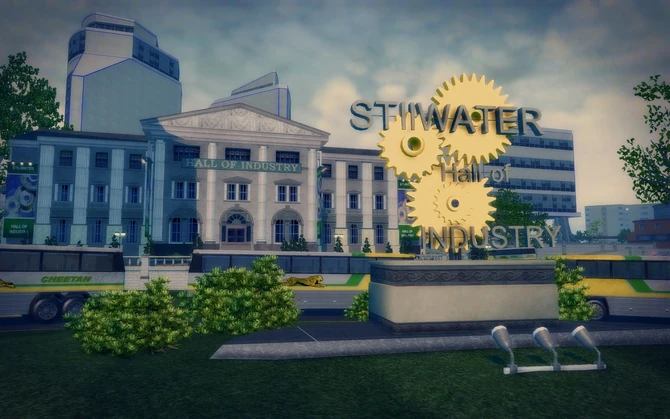 Humbolt Park in Saints Row 2 - Stilwater Hall of Industry