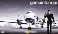 Game Informer cover with plane