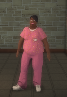 Nurse - black pink - character model in Saints Row 2