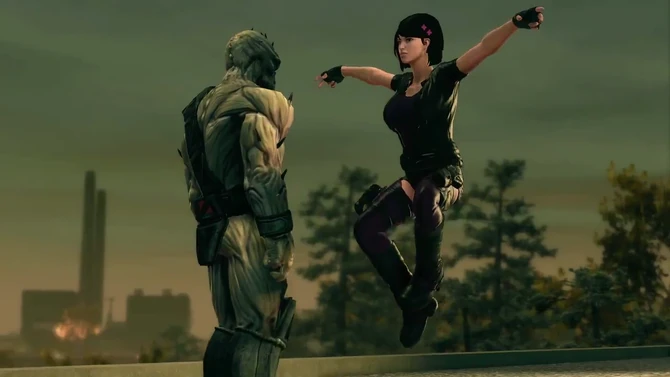 Screenshot from the Saints Row IV Announce Teaser video