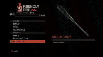 Weapon - Melee - Baseball Bat - Rat Stick - Moldy Oldy