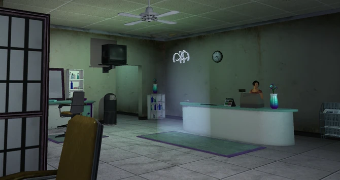 Do it Up in Cecil Park - interior desk