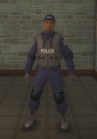 SWAT - black - character model in Saints Row 2