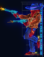 Boss factory avatar - shooting cowboy