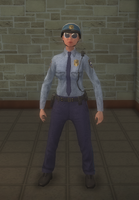 Cop - bike white female - character model in Saints Row 2