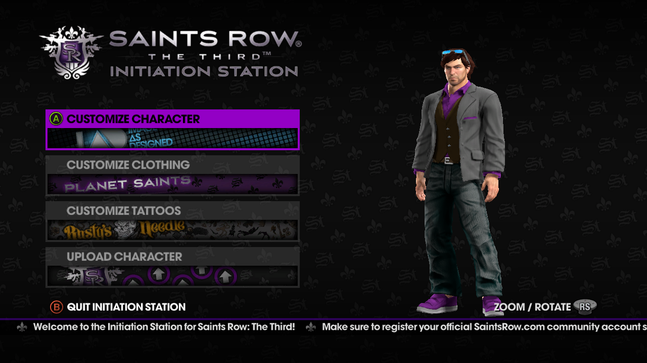 saints row 3 clothes