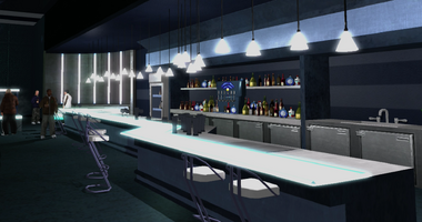 Glitz interior bar in Saints Row