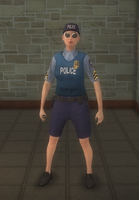 Cop - boat white female - character model in Saints Row 2