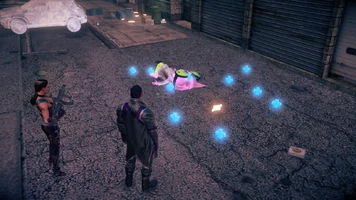 Genki defeated and his drops in Saints Row IV