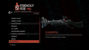 Weapon - Shotguns - Pump-Action Shotgun - Kardak Lasershot - Gunmetal